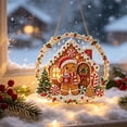 thumbnail image 5 of Diamond Art Kits for Adults, Diamond Paintings Christmas Ornaments, Diy Christmas Wreath Kit for Xmas Tree, Home Door, Window and Wall Decor, 5 of 8