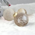 thumbnail image 5 of Taotanxi Christmas Ball Ornaments Set, Farmhouse Shatterproof Christmastree Decorations,6ct Large Plastic Hanging Ornaments,80mm/3.1,Neutral, 5 of 6