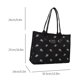 thumbnail image 5 of Bolso de hombro compuesto para mujer, estampado de rosas dobladas, accesorios de fotos duraderos, fiesta de vacaciones Ehuebsd Para Estrenar, 5 of 5