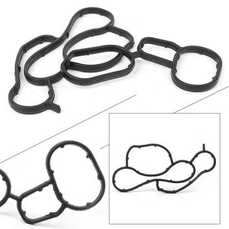ZS Car Engine Oil Cooler Filter Housing Gasket Seal Set For BMW E46 E85 E60 E61 E83 E90 E91 E92 etc 11427508970 11427508971