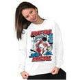 thumbnail image 4 of Cool Kanji Street Fighter Retro Ryu Sweatshirt for Men or Women Brisco Brands M, 4 of 6