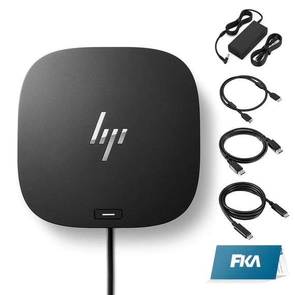 Estación de acoplamiento HP USB-C G5 con adaptador AC de 120 W para ordenador portátil