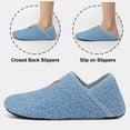 thumbnail image 7 of Barerun Slip-On Indoor House Shoes with Soft Insole & Rubber Sole Blue, 7 of 7
