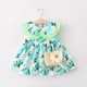 thumbnail image 3 of Vestido elegante y bonito para niña, vestido estampado sin mangas para niña, vestido de verano para niña 1071, 3 of 4