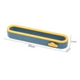 thumbnail image 2 of TEHAUX 4Pcs Wall-Mounted Slippers Rack Blue Abs Shoe Display Stand Home Decor, 2 of 8