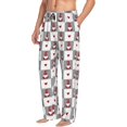 thumbnail image 2 of Daiia Gnomes and Hearts Men's Sleep Pant with Pockets and Drawstring,Pajama Pants-Medium, 2 of 9