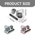 thumbnail image 3 of Bed Vacuum Mattress Vacuum Cleaner With 100W Powerful Handheld Vacuums With Heating &丨Red, 3 of 9
