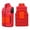 Red, variant on SELONE Heated Vests for Men Women 1 Control 4 Heating Zones Fleece Jacket Sleeveless Soild Casual Coat Plus Size