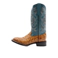 thumbnail image 3 of Ferrini Mens Kai Embroidered Square Toe Cowboy  Mid Calf Boots, 3 of 5