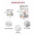 thumbnail image 7 of Easter Kitchen Dish Towels for Drying Dishes Set of 2, Spring Grey Bunny Botanical Eggs Leaves Lattice Waffle Weave Microfiber Hand Tea Bathroom Towels Quick Dry & Absorbent Towel 15.7x23.6, 7 of 7