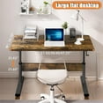XUEGE Manual Adjustable Desk Height Adjustable Standing Desk Ergonomic