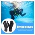 3mm Diving Gloves Winter Warming Women Non-Slip Underwater Swimming ...