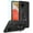 Black, variant on KOMI  Cellular Phone Case for Samsung Galaxy A42 5G, Heavy Duty Protection with Metal Ring Holder Kickstand