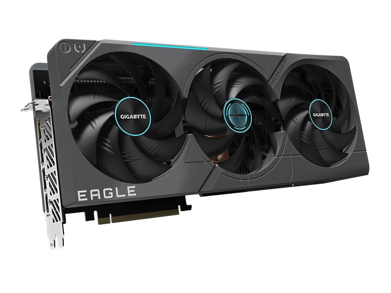 Gigabyte NVIDIA GeForce RTX 4080 Eagle Overclocked Triple Fan 16GB GDDR6X  PCIe 4.0 Graphics Card - Micro Center