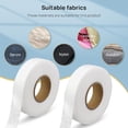 thumbnail image 5 of Clothes Hemming Tape,70 Yards White Double Sided Fusing Hem Tape,2 Rolls 1In Adhesive No Sewing Hemming Tool for Crafting Projects, 5 of 6