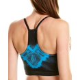 thumbnail image 2 of Electric & Rose womens  Quinn Chevron Bra, XS, Black, 2 of 3
