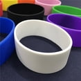 thumbnail image 7 of GOGO 10 Pcs Wide Silicone Wristbands, Mixed Colors Rubber Bracelets, 7 of 7
