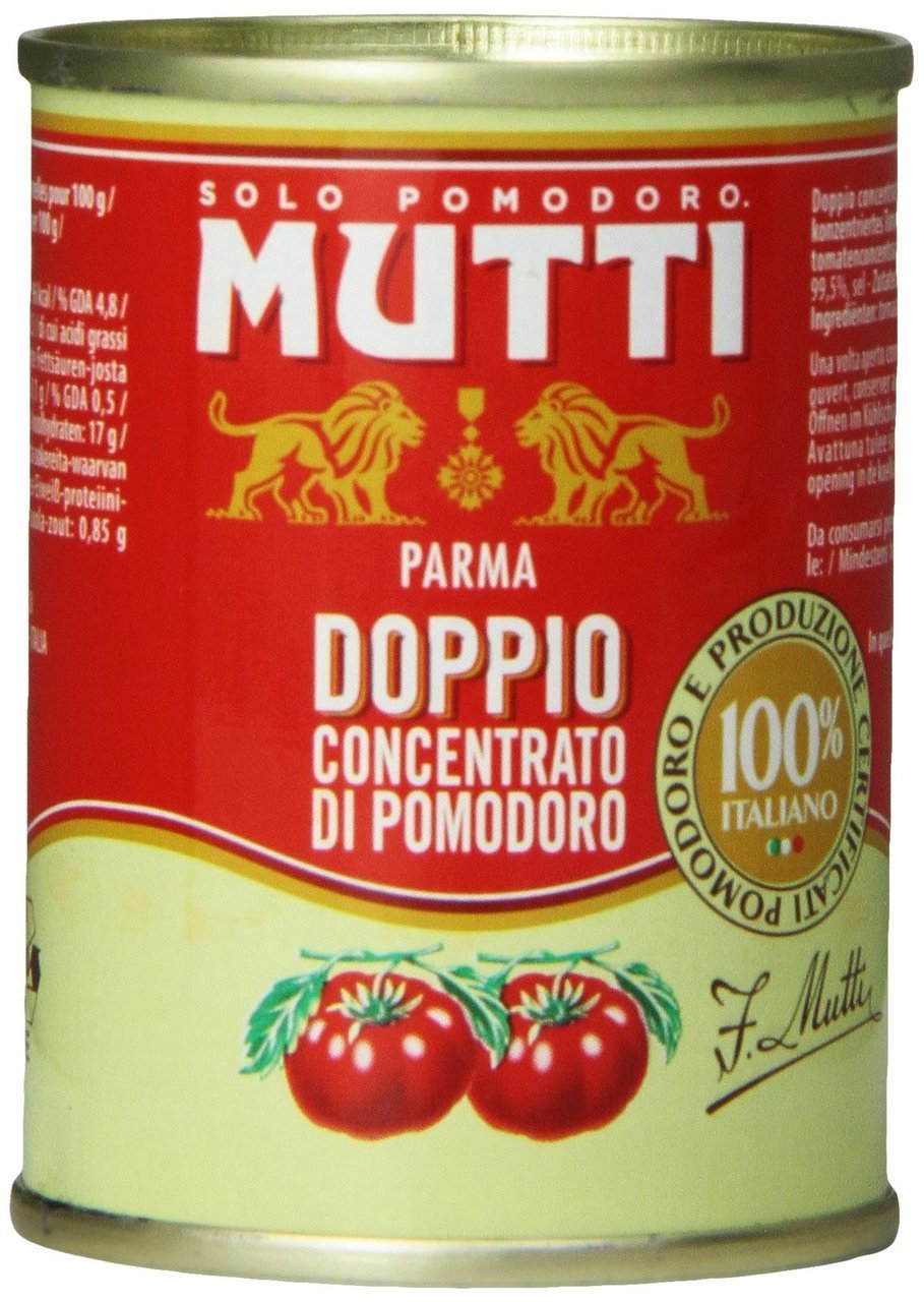 Mutti Double Concentrated Tomato Paste, 4.9 oz. Can, 12-Pack - Walmart ...