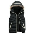 thumbnail image 1 of AAMILIFE Gilet Garçon en Coton à Capuche Sans Manches Gilet pour Enfants Veste Manteau, 1 of 3