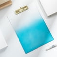 thumbnail image 5 of Clip Board Acrylic Clipboard Clear Clip Board Cute Clipboard Clear Gold Clipboard Letter Size Clip Board with Strong Clip Hanging Hole for Office Drawing Writing Document Classroom Organization, 5 of 8