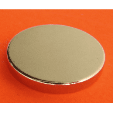 Rare Earth Magnets 1 in x 1/8 in N42 Neodymium Disc