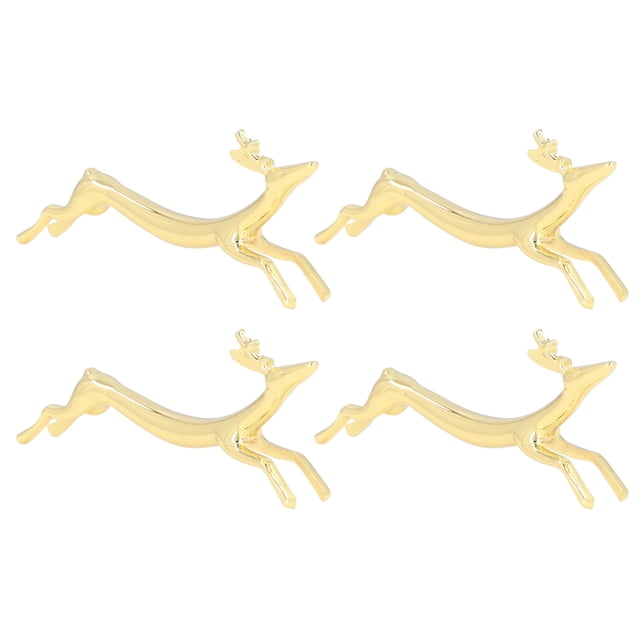 Chopstick Repos, 4 Pcs Or Réutilisables Mignons Animaux Conception Coutellerie Rack Chopstick Repos pour Fête de Restaurant de Famille
