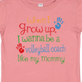 thumbnail image 4 of Inktastic Volleyball Coach Like Mommy Boys or Girls Baby T-Shirt, 4 of 5