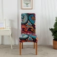 thumbnail image 2 of Chair Covers for Dining Room Set of 4,Stretch Spandex Parsons Chair Slipcovers 4 Pack,Removable Washable Chair Protector for Kitchen,Diner,Party,Wedding, 2 of 5