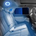 thumbnail image 4 of Luz de techo para coche (3 colores de luz), luz LED recargable inalámbrica con ventosa magnética para vehículo, RV, camión, camping, dormitorio, 4 of 5