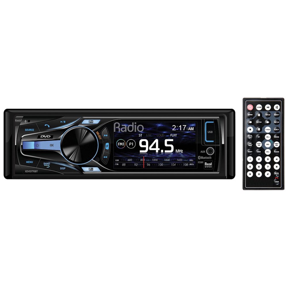 Dual Electronics XDVD770BT 3.7 inch Full Color MultiLine Detachable