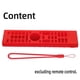 thumbnail image 2 of Funda Universal De Control Remoto Funda Mando Silicona Hisense ERF3A80 ERF3B80H ERF3I80H Rojo Likrtyny Para estrenar, 2 of 4