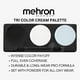 thumbnail image 2 of Paleta de pintura facial Mehron Tri-Color Character Halloween, 2 of 5