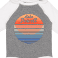 thumbnail image 4 of Inktastic Lake Powell Retro Sunset Boys or Girls Long Sleeve Baby Bodysuit, 4 of 5