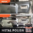 thumbnail image 3 of NUAN Metal Polish 7oz Metal Restorer and Protectant for Chrome Aluminum Stainless Steel, Car, Wheel, 3 of 8