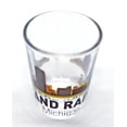thumbnail image 3 of Grand Rapids Michigan Sunset Skyline Shot Glass, 3 of 3