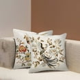thumbnail image 5 of EGNMCR Phoenixs Linen Pillowcase Multicolored Flower Print Sofa Decorative Pillowcase The Pillowcase, 5 of 5