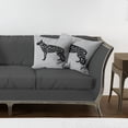thumbnail image 7 of Ambesonne Saying Throw Pillow Cover 2 Pack, German Shepherd Dog Doodle, 20", Pale Grey Black White, 7 of 7