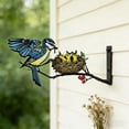 thumbnail image 5 of Metal Yard Art Outdoor Garden Decor Hummingbird Family Tree Stake Garden Fence Decorations Outdoor Yard Lawn Backyard Decor, 5 of 8