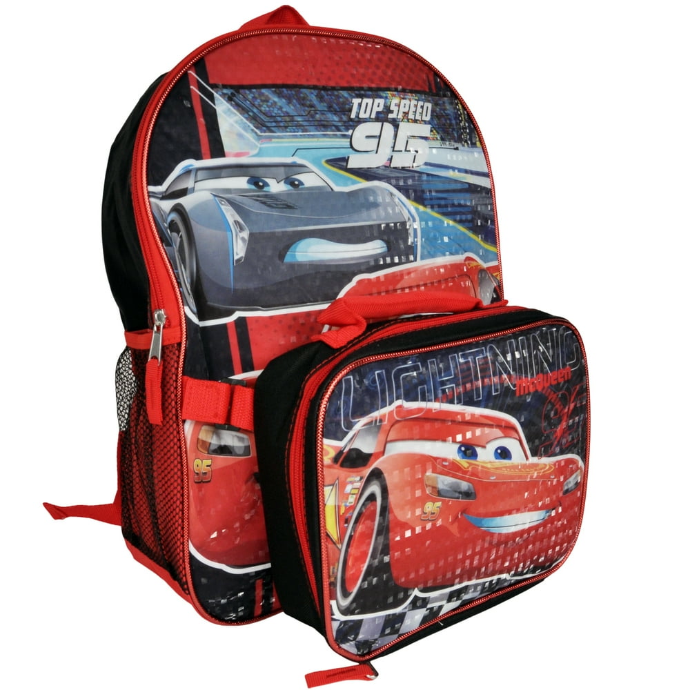 disney lightning mcqueen suitcase