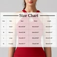 thumbnail image 3 of AherBiu Women Yoga Tank Tops with Built in Bra Keyhole Neck Racerback off Shoulder Sleeveless Workout Tops for Women, 3 of 4