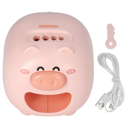 

Sunflower Seed Opener Machine Lovely Pig Shape Sunflower Seed Peeler Machine Four Holes Design Automatic For Gifts Happy Delicious Cute Daze