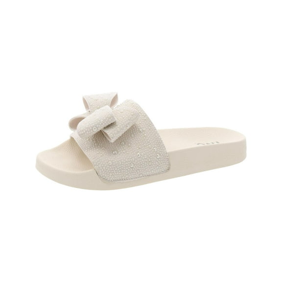 INC Womens Peymin Slip On Open Toe Slide Sandals
