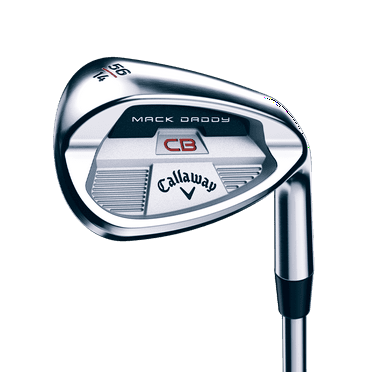 Pre-Owned LH Mack Daddy CB Wedge Mens Steel Shaft 56°-14° (Bounce) KBS HI REV 2.0 105 Wedge Steel Stiff