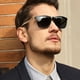 thumbnail image 2 of Gafas de sol polarizadas de lentes enormes negras de moda clásica para hombres TFixol  tipo 5, 2 of 7