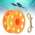 thumbnail image 4 of Dive Reel, Diving Spool Reel 4 Color 30 Meters Cable Length  For Cave Diving Orange, 4 of 8