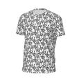 thumbnail image 6 of Wukai Snake Print Men's Short-Sleeved Mesh T-Shirt,Quick-Dry Short Sleeve Workout T-Shirt-Small, 6 of 8