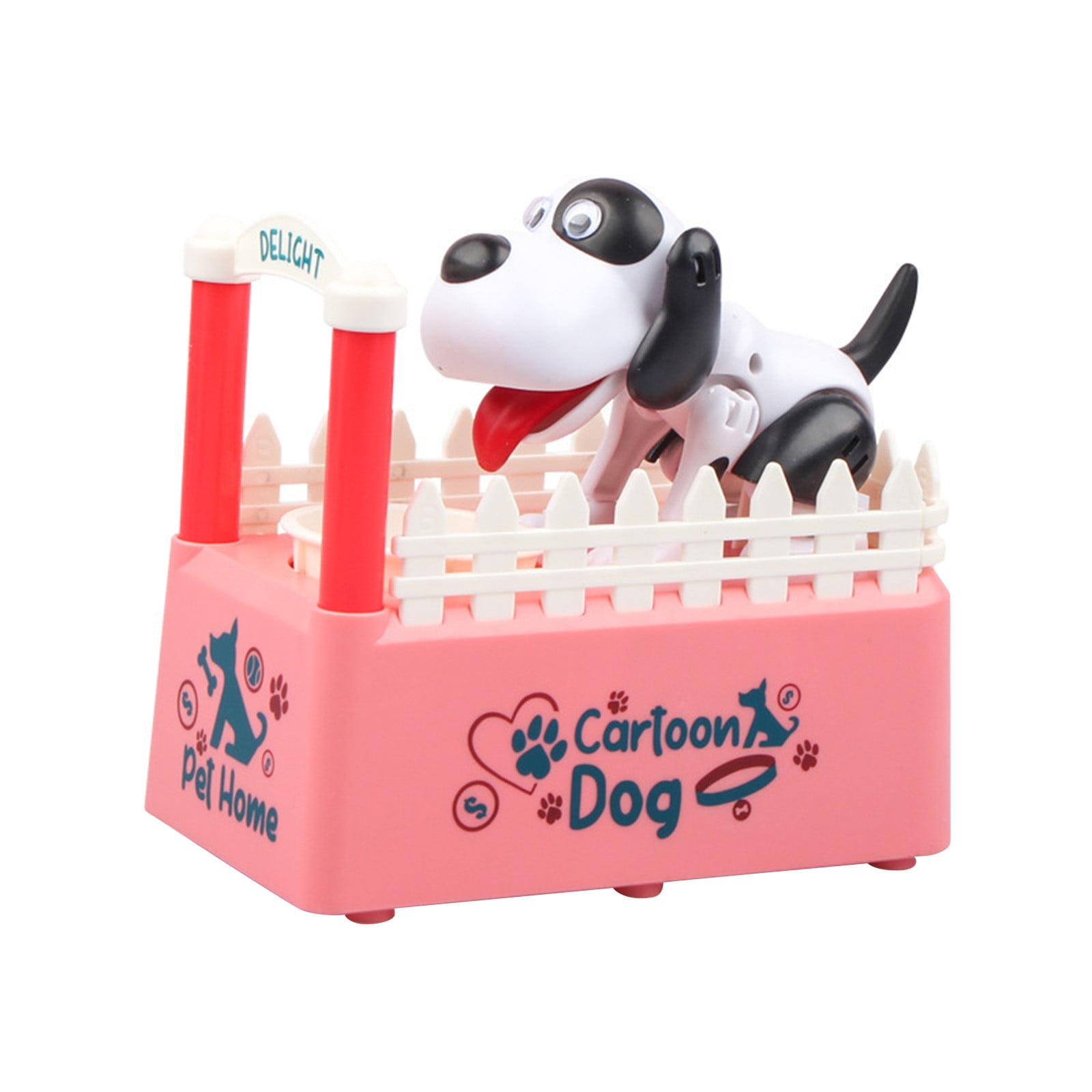 Cute Funny Dog Piggy Bank Kids Child Money Save Pot Coin Box Xmas Novelty Gift 