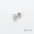 thumbnail image 1 of WINQ Single Solitaire Stud Earring Lab Grown Diamond 14K Gold Each, 1 of 5