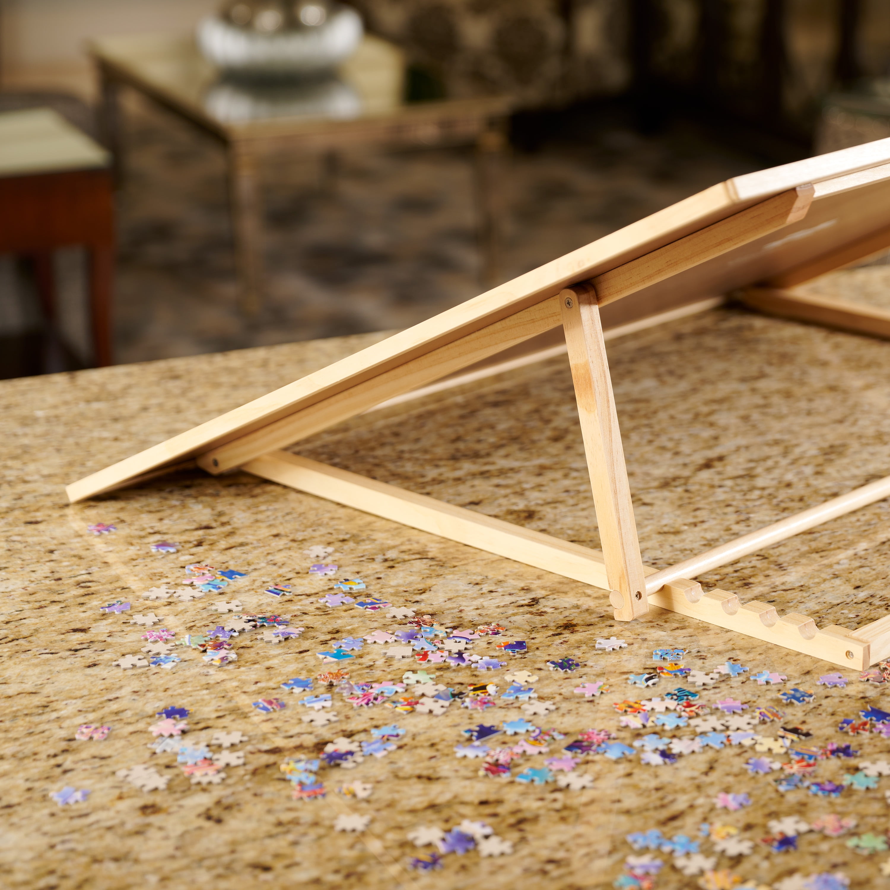 Buffalo Games Jigsaw Puzzle Easel up to 1000-pieces for Adults Ages 14+