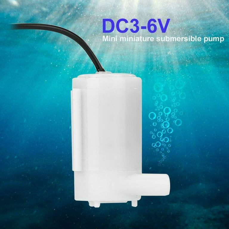 Multi-functional Silent Long Life Mini Water Pump DC3V5V6V9V SolarDc Water  Pump Amphibious to Keep the Water Clean 